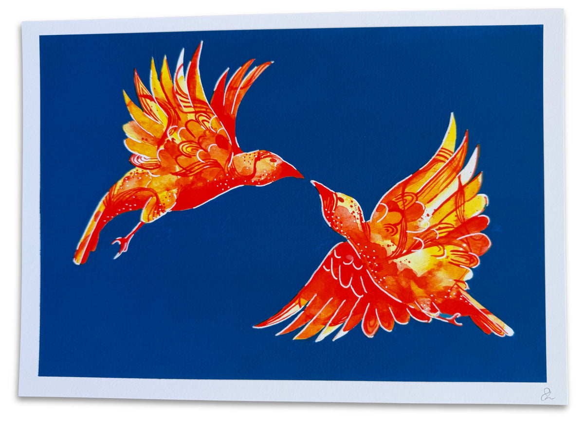‘Love Birds’ Print